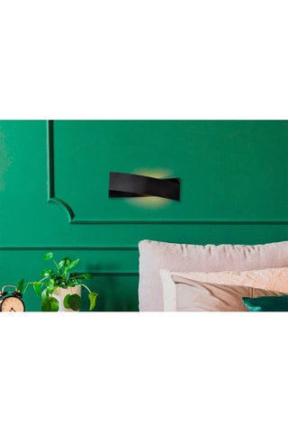 Aplique mural - Negro - 40 W