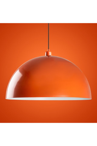 Candeeiro suspenso Kure - Laranja - 40 W