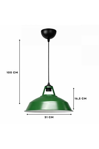Lámpara de techo - Verde - 40 W