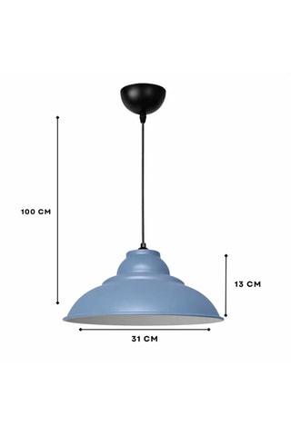 Lámpara de techo - Azul ­- 40 W