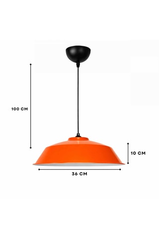 Lámpara de techo - Naranja - 40 W