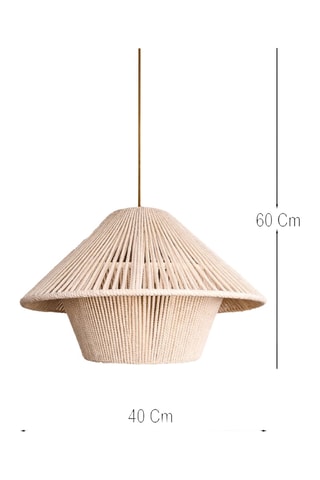 Lámpara de techo - Beige - 40 W