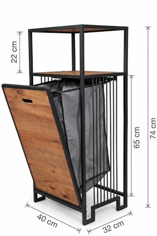 Table d'appoint - 40 x 74 x 32 cm