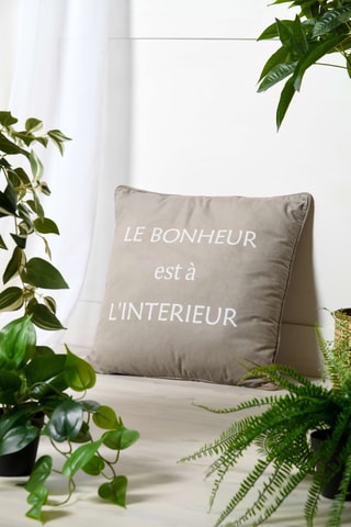 Coussin - Gris - 50 x 50 cm