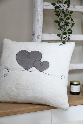 Coussin - Taupe - 45 x 45 cm