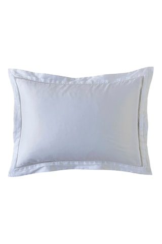 Taie d'oreiller en satin de coton 120 fils/cm² Dolly - Blanc
