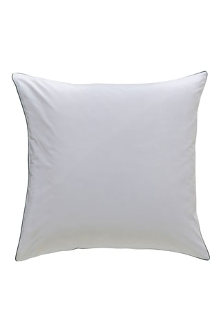 Taie d'oreiller en percale de coton 80 fils/cm² - Blanc
