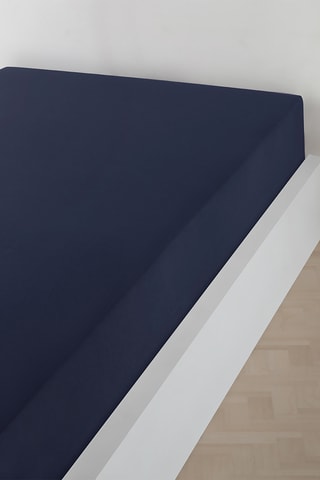 Drap-housse - Bleu marine