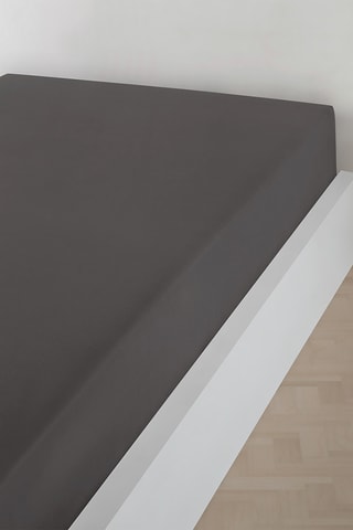 Drap-housse - Gris foncé