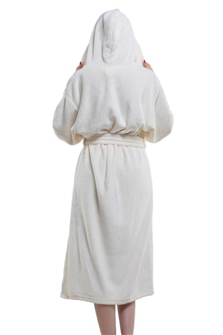 Peignoir à capuche - Beige