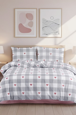 Parure de couette - Gris