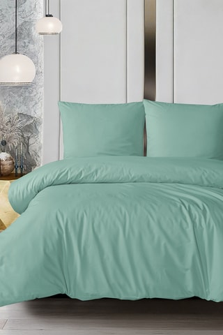 Parure de couette - Vert menthe