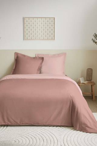 Parure de couette Duo Premium - Rose