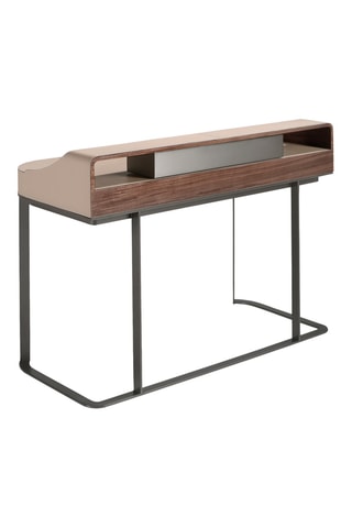 Bureau 4 tiroirs en bois - 120 x 86 x 60 cm