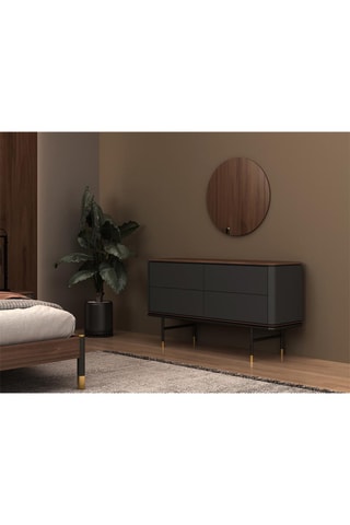 Buffet 4 tiroirs - 140 x 80 x 45 cm