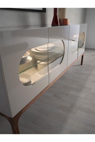 Buffet 4 portes - 180 x 41 x 75 cm