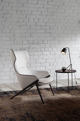 Fauteuil - Gris clair - 70 x 90 x 102 cm