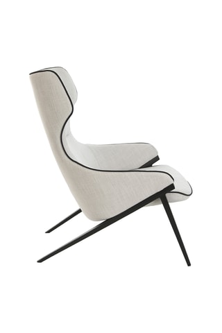 Fauteuil - Gris clair - 70 x 90 x 102 cm