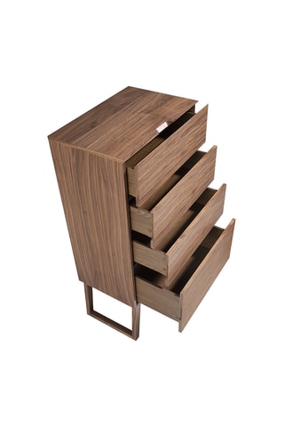 Chiffonnier 4 tiroirs - 59 x 45 x 120 cm