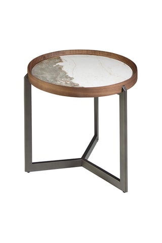 Table d'appoint en porcelaine - 62 x 56 x 62 cm