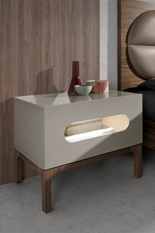 Table de chevet 1 tiroir - 60 x 41 x 51 cm