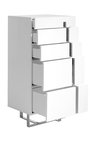 Chiffonnier 5 tiroirs - 60 x 120 x 45 cm