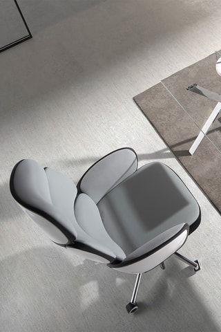 Chaise de bureau à roulettes -  64 x 118 x 69 cm
