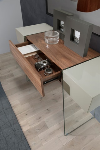 Console 1 tiroir -  120 x 40 x 73 cm