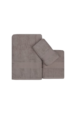 3 toallas Rainbow - Gris
