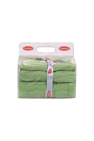 3 toallas Rainbow - Verde