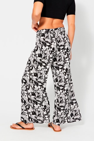 Pantaloni palazzo - Bianco e nero