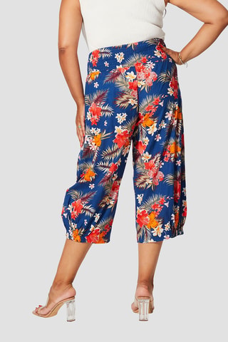 Pantaloni - Navy, rosso e arancione