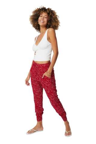 Pantaloni - Rosso e bianco