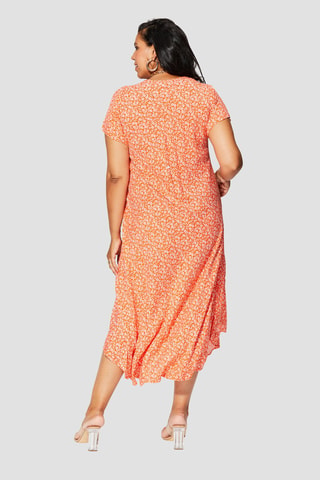 Vestido largo - Naranja