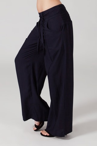 Pantaloni palazzo - Blu