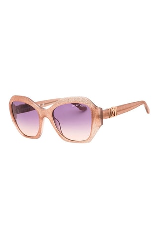 Gafas de sol mujer - Lentes efecto espejo - Categoría 3 - Guess by Marciano - Beige y violeta