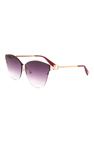 Gafas de sol mujer - Categoría 2 - Trussardi  - Dorado, rojo y violeta