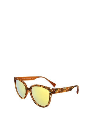 Gafas de sol unisex - Categoría 2 - Eyeye - Dorado, amarillo y marrón