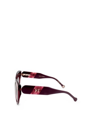Gafas de sol mujer - Categoría 3 - Carolina Herrera - Rojo, marrón y dorado