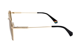 Gafas de sol polarizadas unisex - Categoría 3 - Polaroid - Dorado, negro y verde