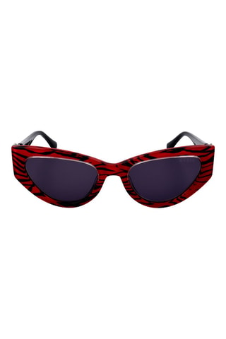 Gafas de sol mujer - Categoría 3 -  Rojo - Guess - Negro, rojo, violeta y plateado