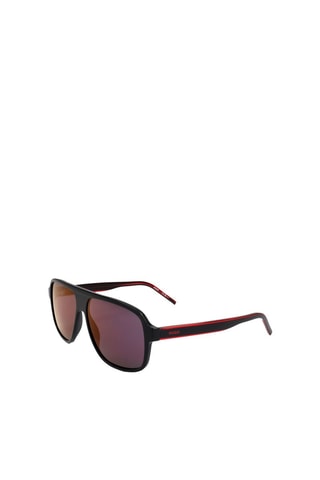 Gafas de sol hombre - Categoría 3 - Hugo - Negro y rojo
