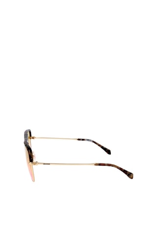 Gafas de sol unisex - Lentes efecto espejo - Categoría 1 - Amarillo, marrón, rosa y dorado