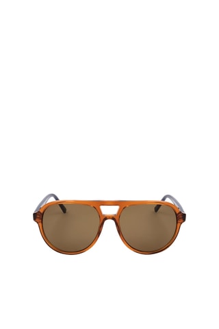Gafas de sol hombre Categoría 3 - Benetton - Marrón y naranja