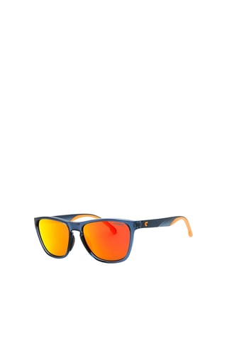 Gafas de sol hombre - Lentes efecto espejo - Categoría 3 - Carrera - Azul y naranja