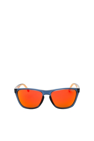 Gafas de sol hombre - Lentes efecto espejo - Categoría 3 - Carrera - Azul y naranja