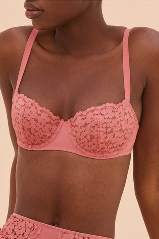 Soutien-gorge corbeille ampliforme Saskia - Rose