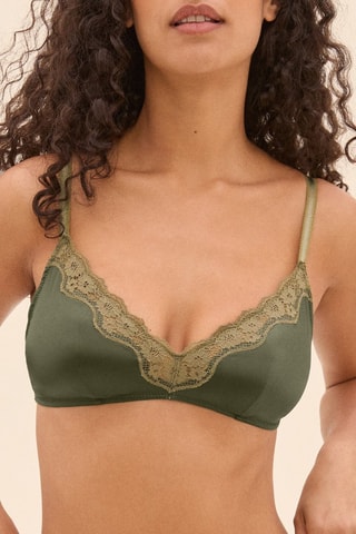 Soutien-gorge sans armatures Callie - Kaki