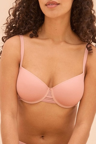 Soutien-gorge coque ampliforme Milo - Rose
