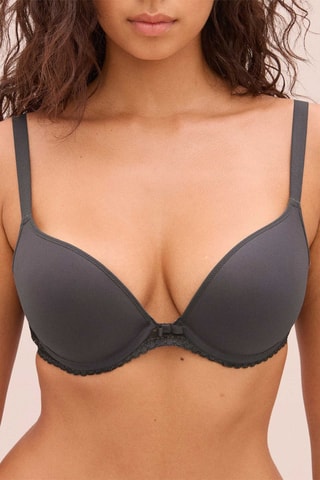 Soutien-gorge push-up Rosalie - Gris foncé